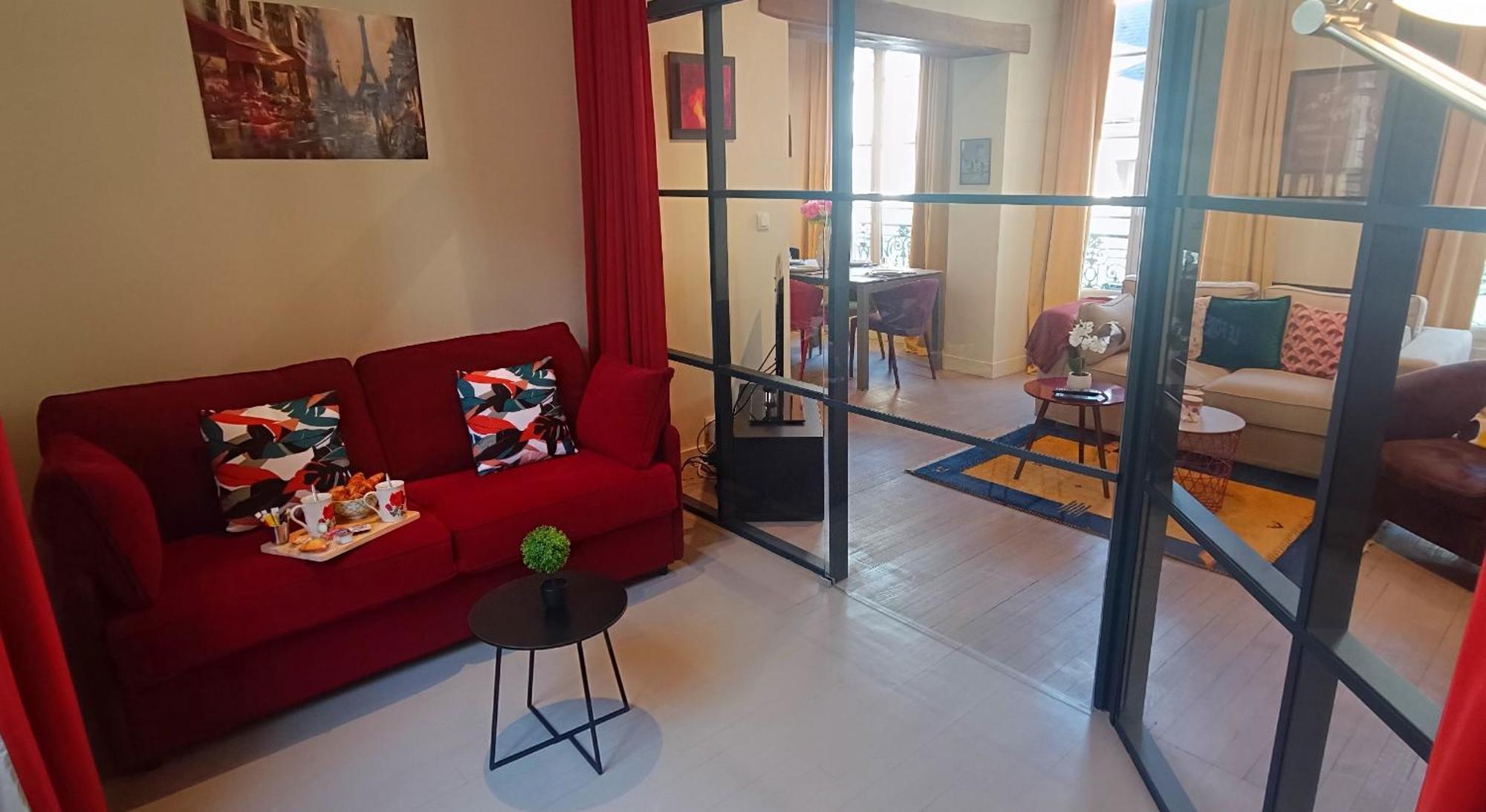 Appartement De Style - Rue Pietonne - Centre Ville Caen Buitenkant foto